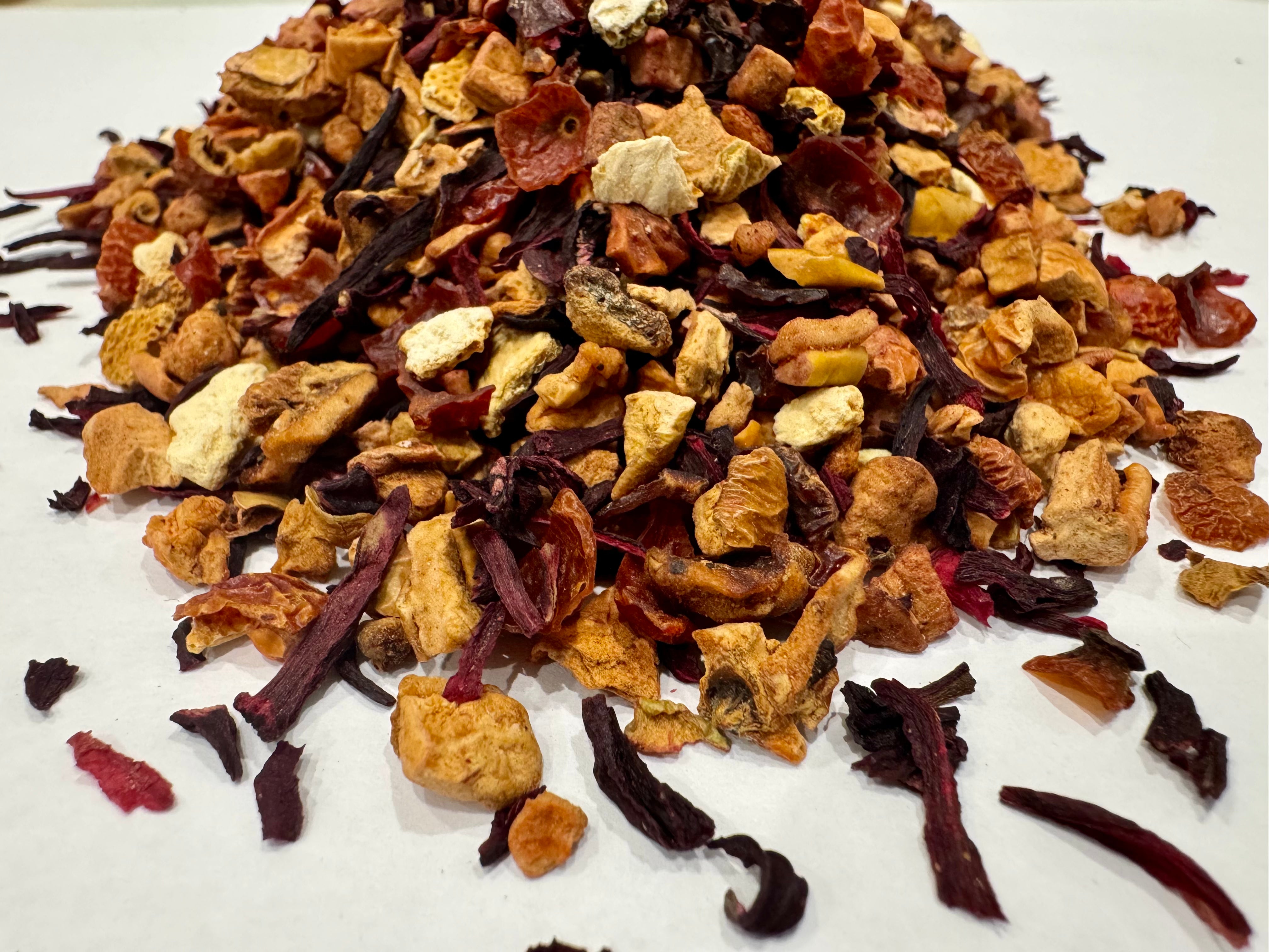 Peach Paradise Herbal Tea | Caffeine-Free Loose Leaf Tea – Spice